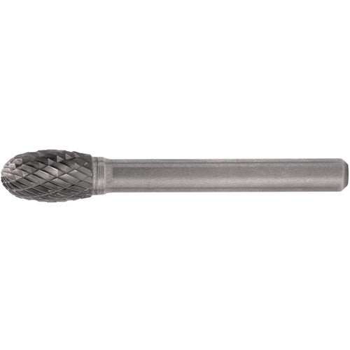 SF-5L6 Double Cut Solid Carbide Bur-Egg Shape - Exact Industrial Supply
