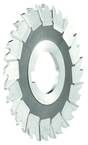 3 x 5/32 x 1 - Cobalt - Staggered Tooth Slitting - 28T - TiN Coated - Benchmark Tooling