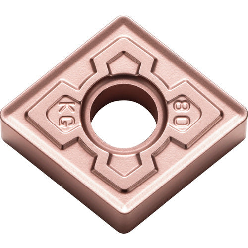 CNMG 431 KG CA320, 1/64″ Corner Radius, 3/16″ Thick, 1/2″ Inscribed Circle, TiCnulll2O3/Ti, Diamond, Turning Indexable Insert - Exact Industrial Supply