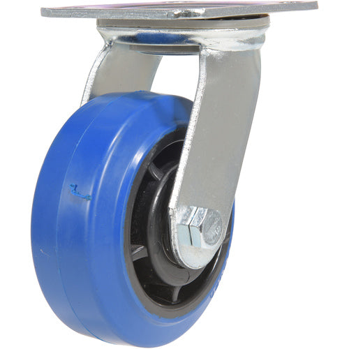 5 × 2 Elastic Rubber (Blue) Swivel - Exact Industrial Supply