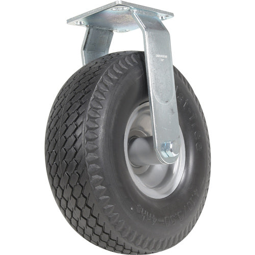 10 × 3.5 Flat-Free (Foam Filled) Rigid Caster - Exact Industrial Supply
