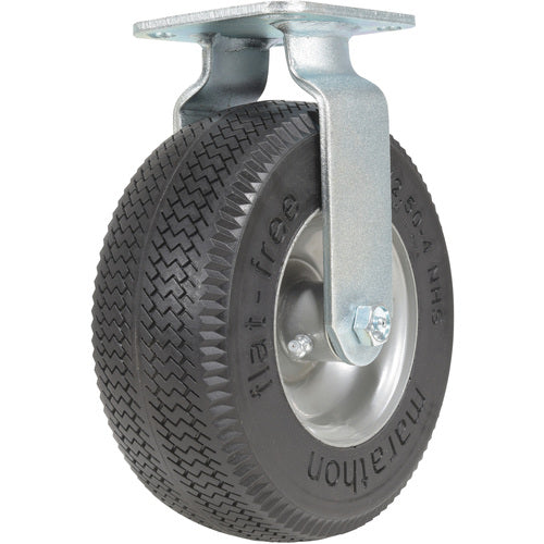 8 × 3 Flat-Free (Foam Filled) Rigid Caster - Exact Industrial Supply