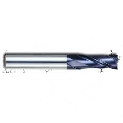 5/8" Dia. - 1-3/4" LOC - 4" OAL - 2 FL Carbide S/E HP End Mill-AlTiN - Benchmark Tooling