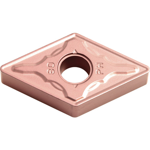DNMG 432 PH CA310, 1/32″ Corner Radius, 3/16″ Thick, 1/2″ Inscribed Circle, TiCnulll2O3/Ti, Diamond, Turning Indexable Insert - Exact Industrial Supply