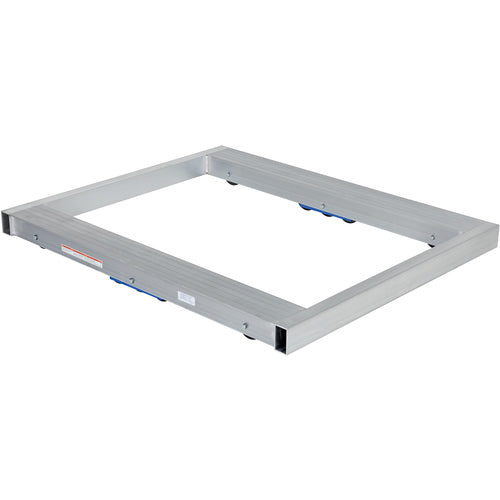 Alum Pallet Dolly W/Tilt 8K 40 × 48 - Exact Industrial Supply