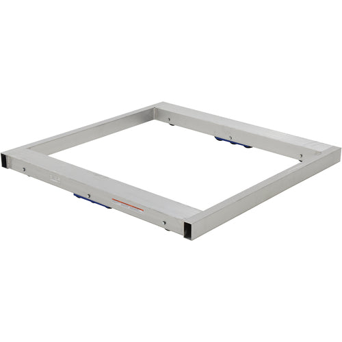 Alum Pallet Dolly W/Tilt 8K 48 × 48 - Exact Industrial Supply