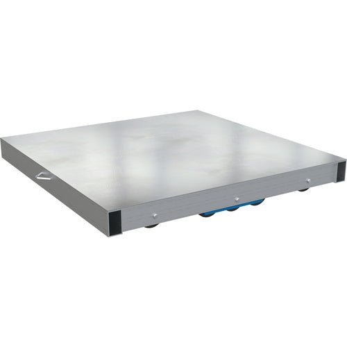 Alum Pallet Dolly Solid Top Tilt 8K 36 × 36 - Exact Industrial Supply
