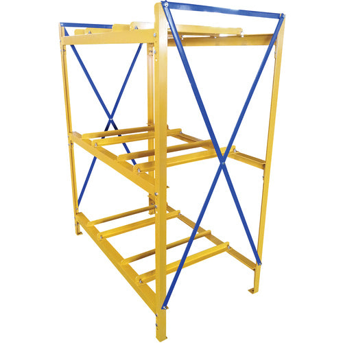 Horizontal Drum Storage Rack 2W × 3H - Exact Industrial Supply