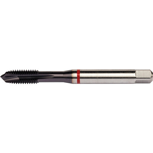 M24x3.0 4 Flute 6H HSS-E PM DIN ANSI Machine Tap - Red Shark for Alloy Steels - Plug Style E-code # E627M24 - Exact Industrial Supply