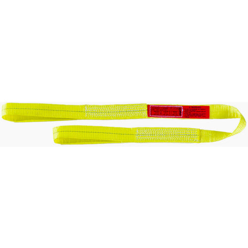 EE1801DFX7 1″ × 7' Eye and Eye 1-Ply Web Polyester Sling - Benchmark Tooling