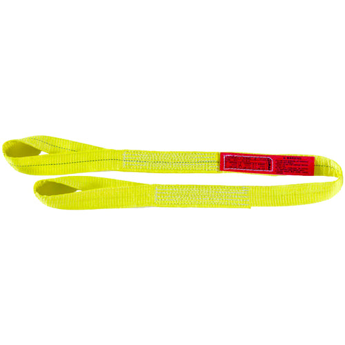 EE2601DTX2 1″ × 2' Eye and Eye 2-Ply Web Polyester Sling - Benchmark Tooling