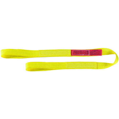 EE1601NFX9 1″ × 9' Eye and Eye 1-Ply Web Nylon Sling - Benchmark Tooling