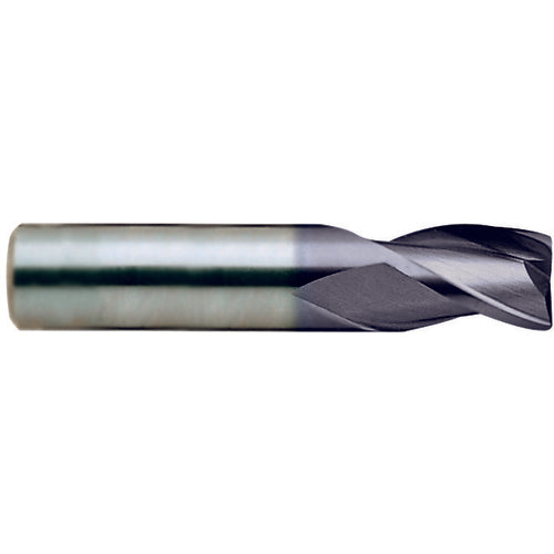 12 × 12 × 30 × 110 mm 4 Flute 1mm C/R Carbide End Mill-Plain Shank - Exact Industrial Supply