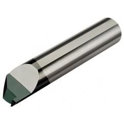 .3850 Min Hole Dia - .3/8 SH Dia - .030/.032 Groove Width - Grooving Tool-AlTiN - Benchmark Tooling