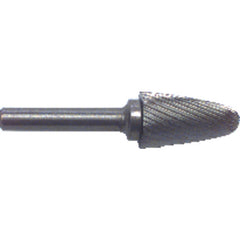5/8 × 1-1/8 × 1/4″ SH Tree Radius End Shape - HSS - Burr - Benchmark Tooling