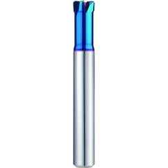 3/8-3/8-3/4-2-3/4 Cr3/32 4Fl Corner Radius High Feed End Mill - Benchmark Tooling