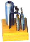 1/4" Min - 1-1/4" Max Bore - 1/4" SH - 2" OAL - Carbide Mini Boring Tool - Benchmark Tooling