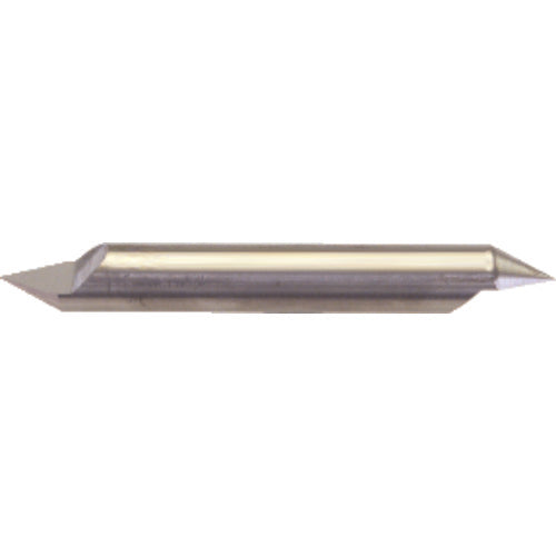 1/8″ × 3/8″ Split Length - DE-60° Pt - Carbide Engraving Blank - Benchmark Tooling