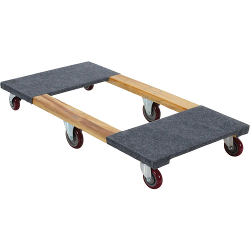 Carpet End Hardwood Dolly 1.2Klb 24 × 48 - Exact Industrial Supply