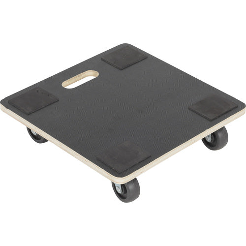 Hardwood Dolly-Square Deck 400K lb 16 × 16 - Exact Industrial Supply