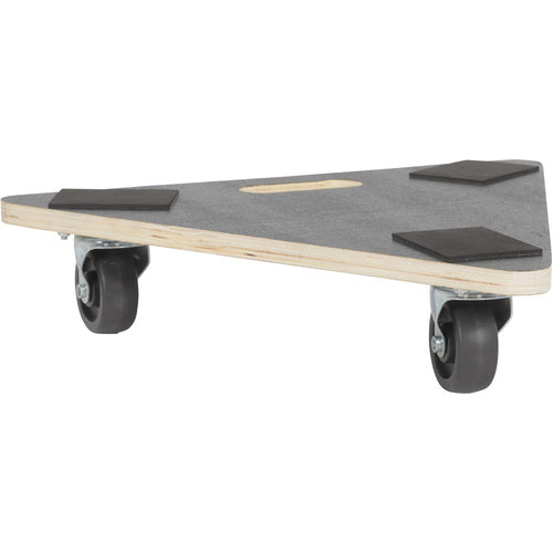 Hardwood Dolly-Triangle Deck 300K lb 16.5 × 18.5 - Exact Industrial Supply