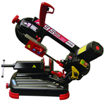 Semi-Automatic Bandsaw - #ABS105; 3.9 x 3.3 "Capacity; 2 Speed 115V 1PH - Benchmark Tooling