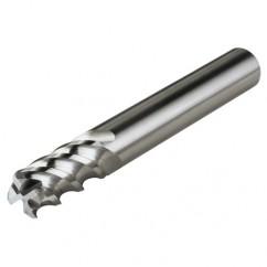 4mm Dia. - 57mm OAL - AlTiN - 45°-HardMill - .5mm Corner Radius- End Mill - 4 FL - Benchmark Tooling