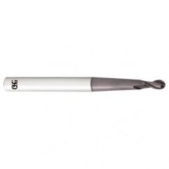12mm Dia. - 140mm OAL - Carbide - Ball End HP End Mill-2 FL - Benchmark Tooling