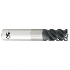 12mm x 12mm x 18mm x 102mm 4Fl 1mm Square Carbide End Mill - TiALN - Benchmark Tooling