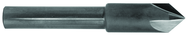 1" Size-1/2" Shank; 90° HSS-4 Flute Machine Countersink - Benchmark Tooling