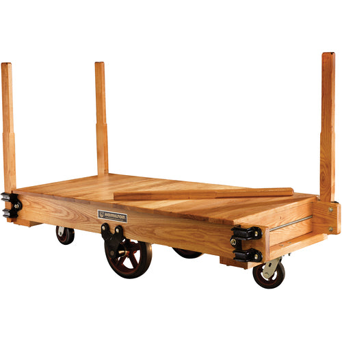 Wood Platform Tilting Truck 48 × 30 - Exact Industrial Supply