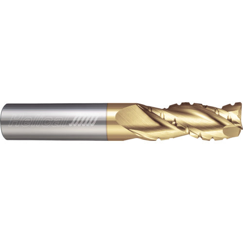 3 Flute - Corner Radius - 35 Degree Helix - 1.0000″ (1) Cutter DIA × 1.0000″ (1) Shank DIA × 0.0600″ Radius × 3.2500″ (3-1/4) LOC × 6.0000″ (6) OAL - ZPLUS Coated