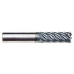 10mm x 10mm x 25mm x 72mm x 7 Flute 0,5mmR 2.5xD Pow-R-Path Mill AlCRNX Coated-Series IPT7-CR - Benchmark Tooling