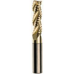 16 x 16 x 32 x 92mm 1.0mm Radius 3 Flute Carbide M233 Streaker Roughing End Mill-ZrN - Benchmark Tooling