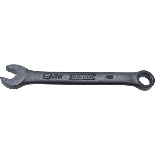 Proto Black Oxide Metric Short Combination Wrench 6 mm - 12 Point - Benchmark Tooling