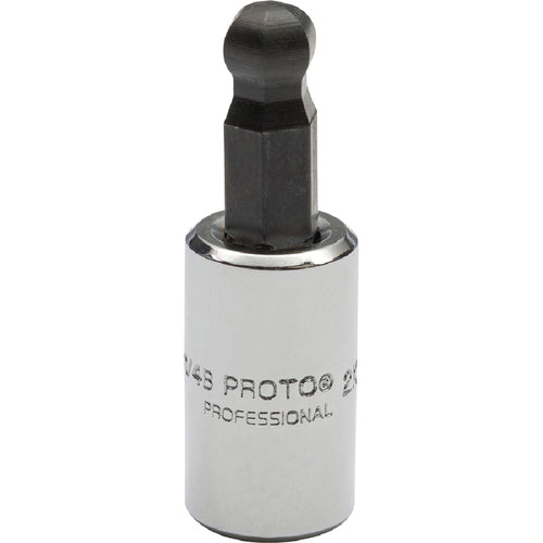 Proto 1/4″ Drive Ball End Hex Bit Socket - 1/8″ - Benchmark Tooling