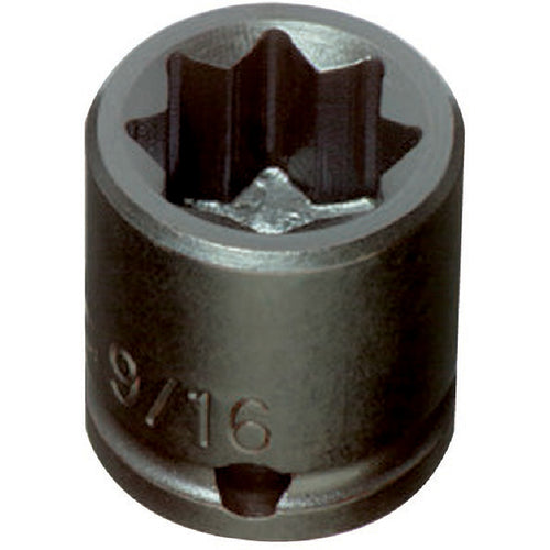 Proto 3/8″ Drive Impact Socket 9/16″ - 8 Point - Benchmark Tooling