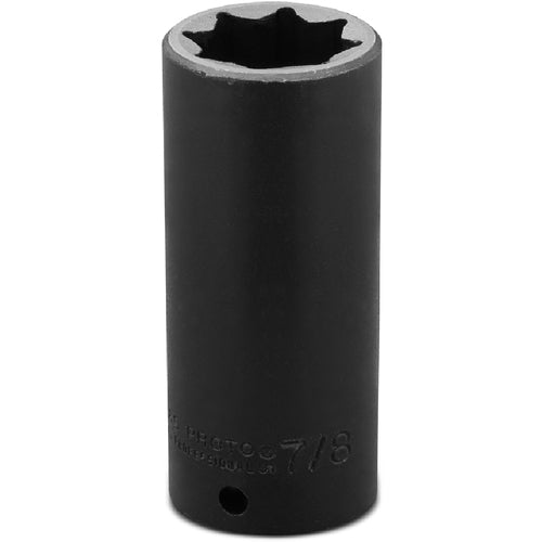 Proto 1/2″ Drive Deep Impact Socket 7/8″ - 8 Point - Benchmark Tooling