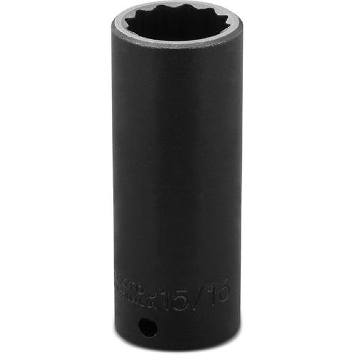 Proto 1/2″ Drive Deep Impact Socket 15/16″ - 12 Point - Benchmark Tooling