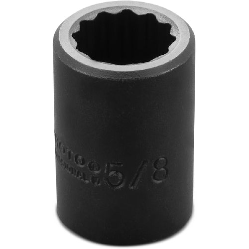 Proto 1/2″ Drive Impact Socket 5/8″ - 12 Point - Benchmark Tooling