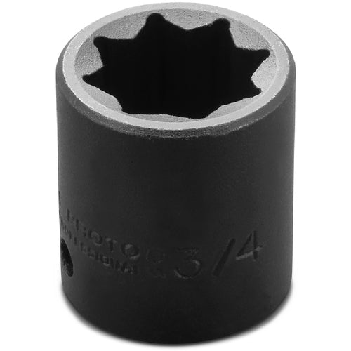 Proto 1/2″ Drive Impact Socket 3/4″ - 8 Point - Benchmark Tooling
