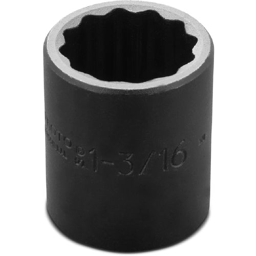 Proto 1/2″ Drive Impact Socket 1-3/16″ - 12 Point - Benchmark Tooling