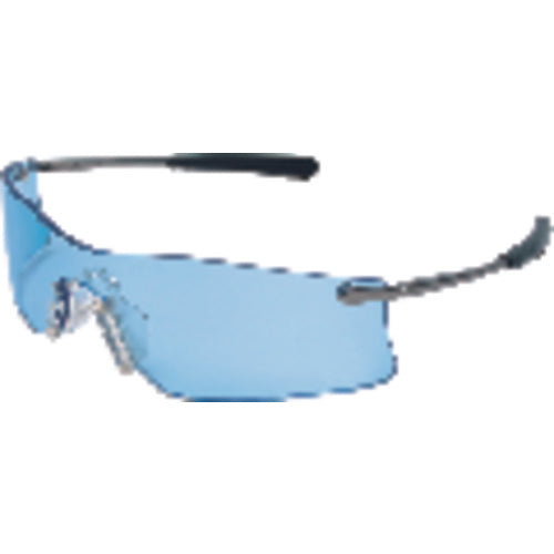 Safety Glasses - Light Blue - Anti-Fog Lens - Metal T4 Style - Benchmark Tooling