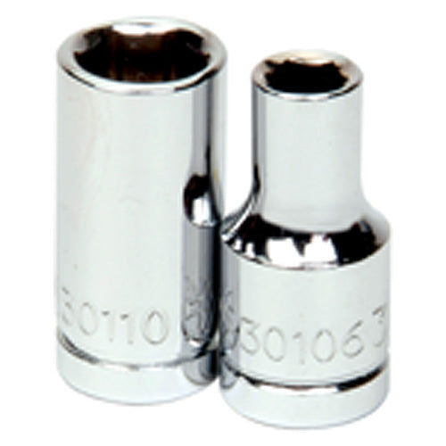 3/16″ × 1″-1/4″ Drive-6 Point - Standard Socket - Benchmark Tooling