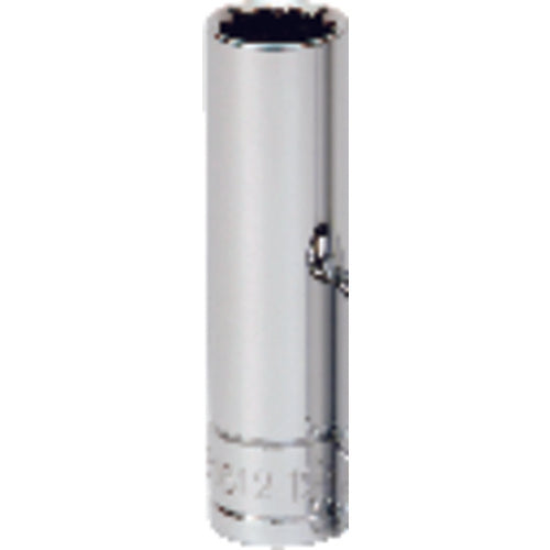18MM 3/8 DR DEEP SOCKET 12PT - Benchmark Tooling