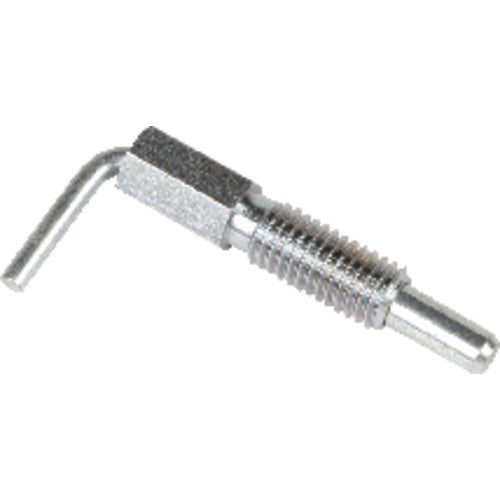 Lever Type Plunger 3/8″–16, Locking, Zinc Plated Clear Chromate Finish - Benchmark Tooling
