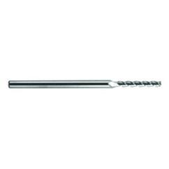 .5mm Dia. - 75mm OAL - Extra Reach - Ball Nose-AD-Carbide End Mill - 3FL - Benchmark Tooling