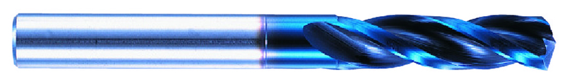 L9826 8.4mm 3Fl 3xD Carbide Drill Aqdex Oil Hole - Benchmark Tooling