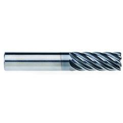 1/2" Dia. - 1-1/4" LOC - 3" OAL - .030 CR 7FL Carbide End Mill - AlCrNx - Benchmark Tooling