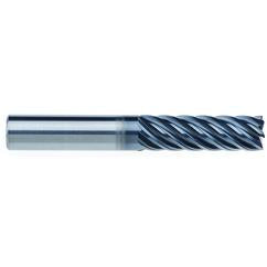 5/8" Dia. - 2-1/8" LOC - 4" OAL - 7 FL Carbide End Mill - AlCrNx - Benchmark Tooling